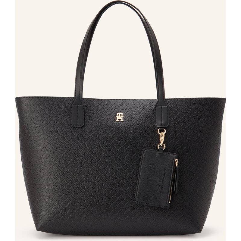 Tommy Hilfiger Shopper Mit Pouch schwarz