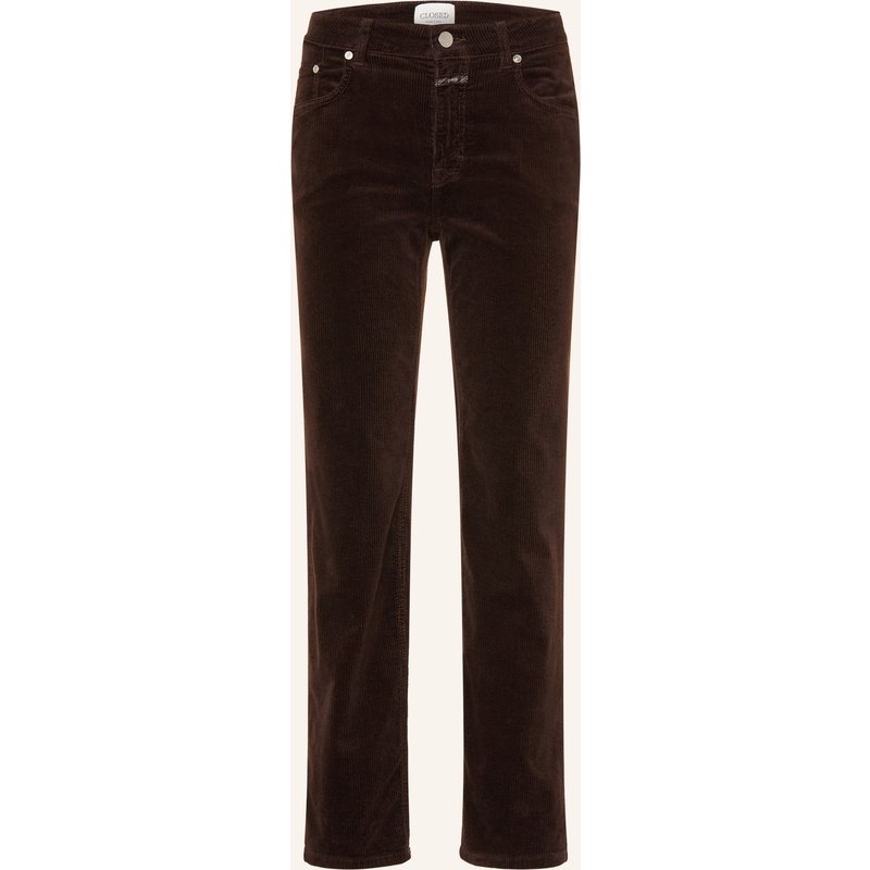 Closed Cordhose Milo braun