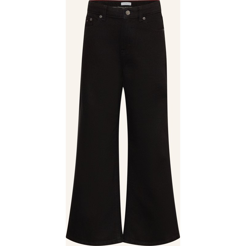 Tommy Hilfiger Jeans Wide Leg Fit schwarz