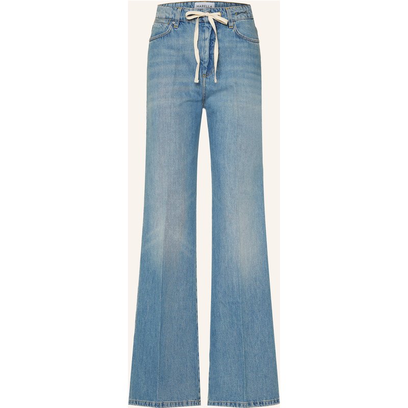 Marella Wide Leg Jeans Mlswleg blau