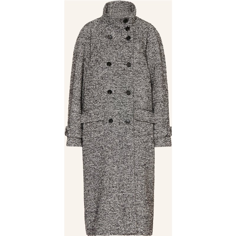 Dolce & Gabbana Tweed-Mantel grau