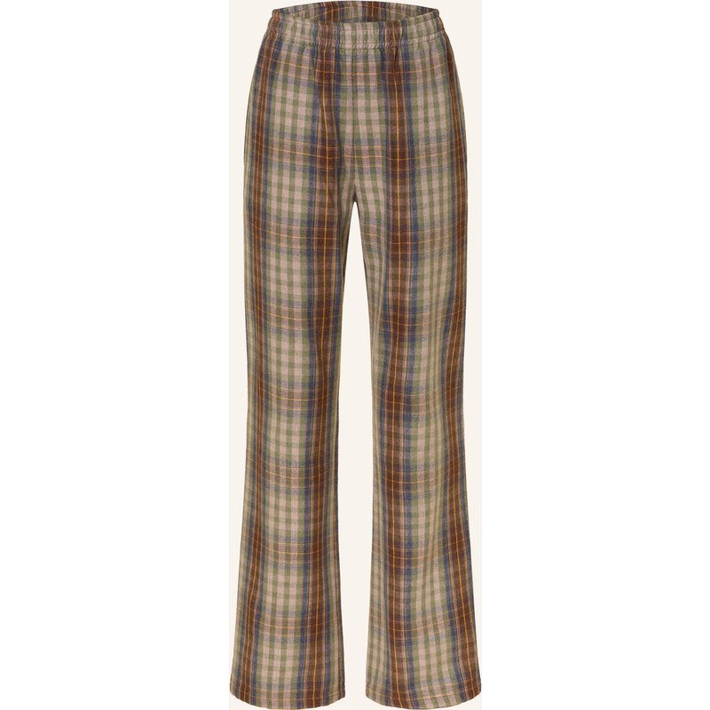 Sosue Flanellhose Karoline gruen