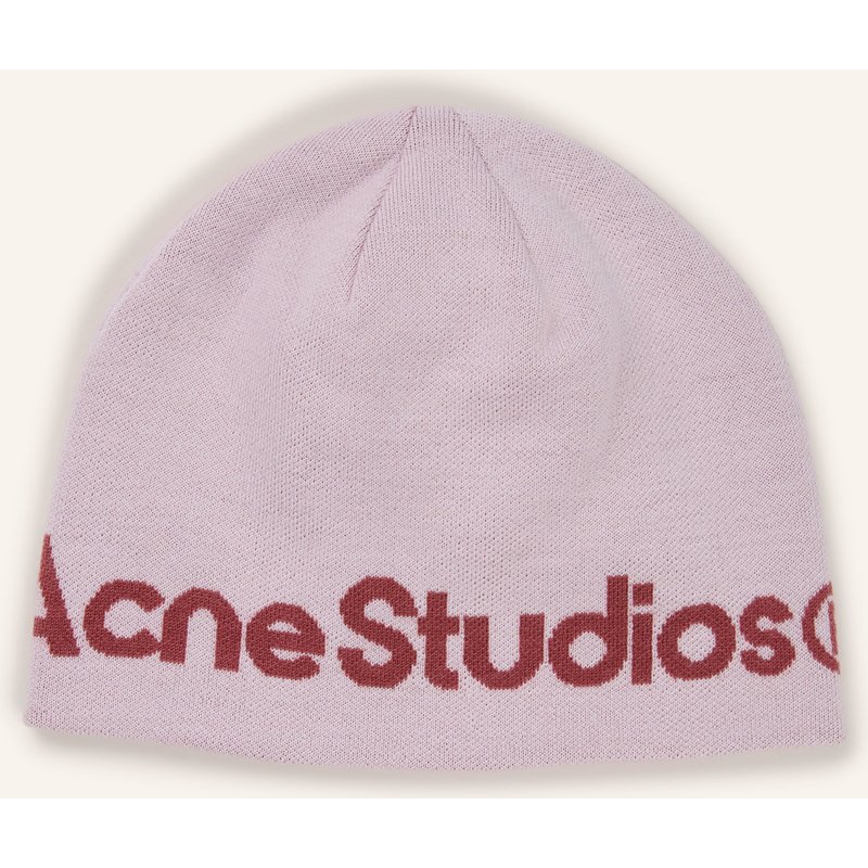 Acne Studios Mütze rosa