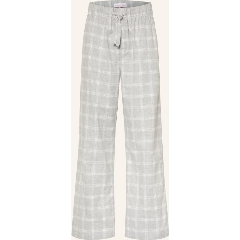 Tommy Hilfiger Schlafhose Aus Flanell grau