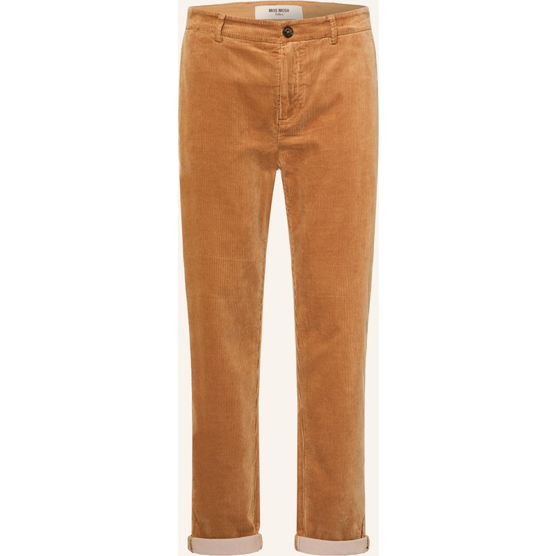 Mos Mosh Gallery Cordhose Mmghunt Regular Fit braun