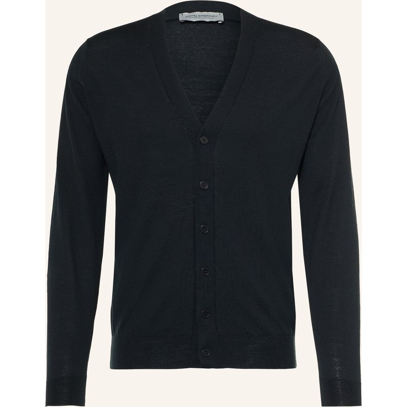 John Smedley Strickjacke Bradrick Aus Merinowolle schwarz