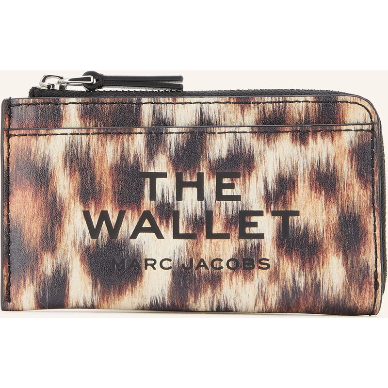 Marc Jacobs Geldbörse The Top Zip Multi Wallet braun