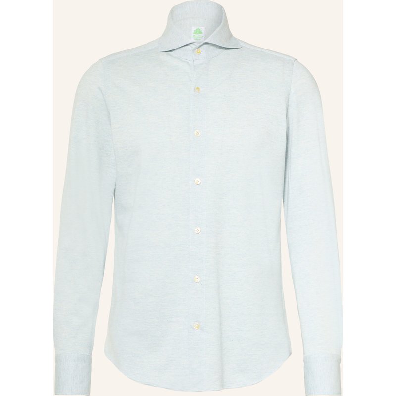 Finamore 1925 Hemd Toronto Sergio Slim Fit blau