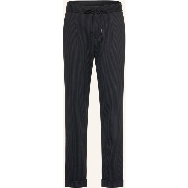 Desoto Hose Im Jogging-Stil Slim Fit schwarz