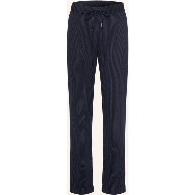 Desoto Hose Im Jogging-Stil Slim Fit blau