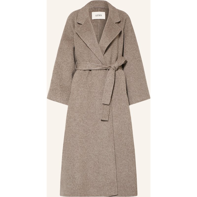 Arma Wollmantel beige