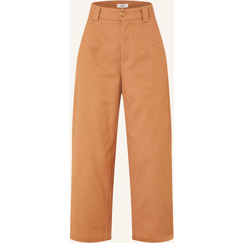 Chloé 7/8-Hose braun