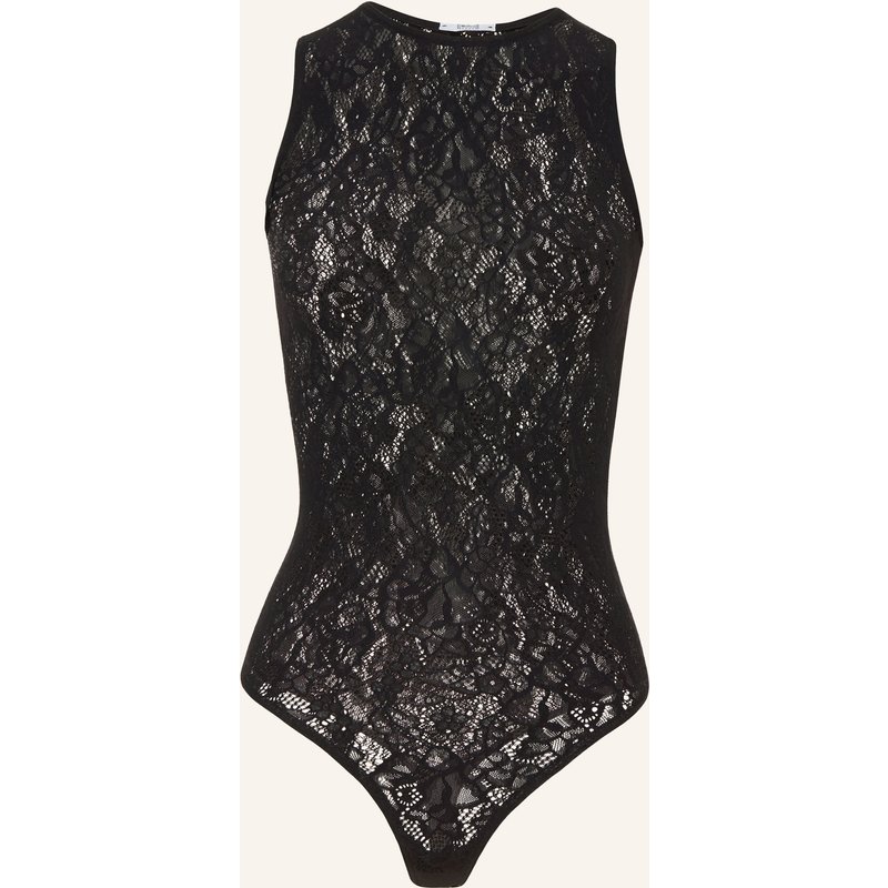Wolford String-Body Infite Rose Net schwarz