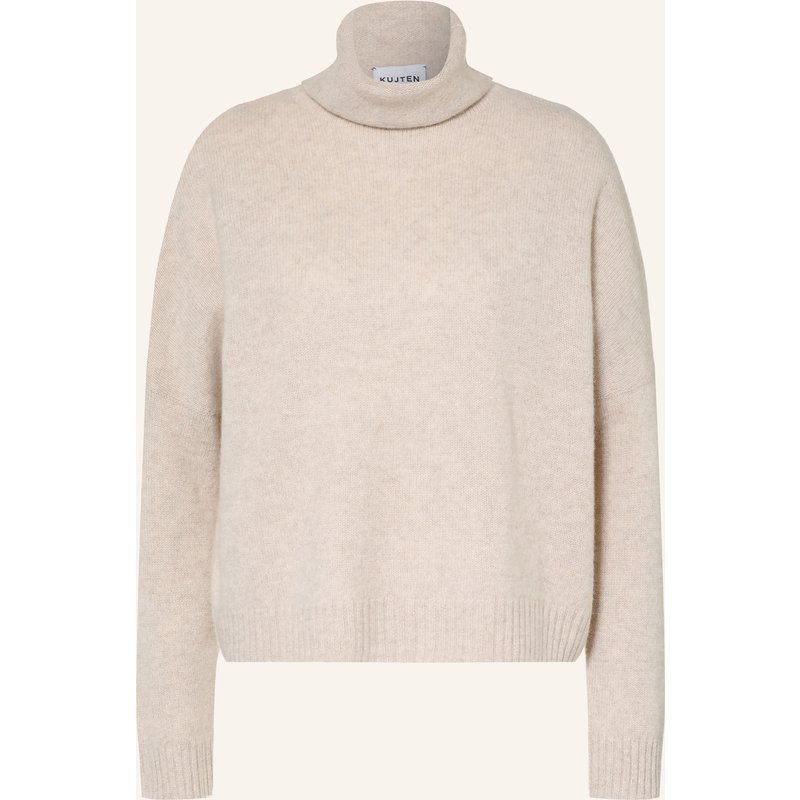 Kujten Rollkragenpullover Tila Aus Cashmere beige