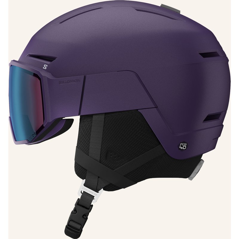 Salomon Set Osmo Pro Sigma Photo: Skihelm Und Skibrille lila