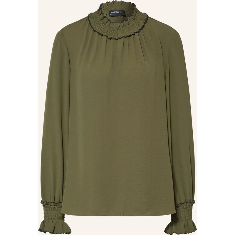 Marc Cain Blusenshirt Mit Rüschen gruen