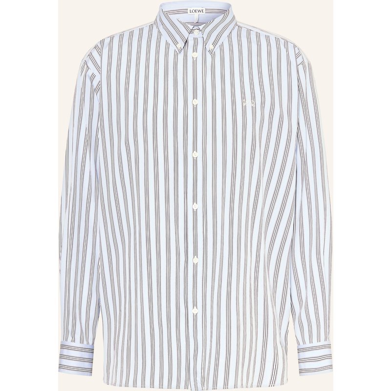 Loewe Hemd Comfort Fit blau