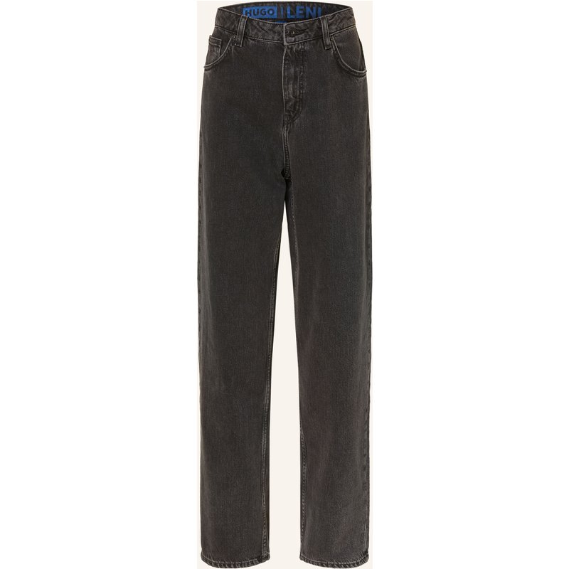 Hugo Straight Jeans Leni schwarz