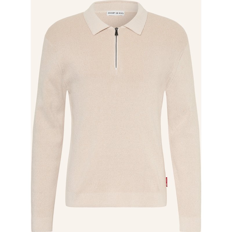Joop! Jeans Strick-Poloshirt Chilesco beige