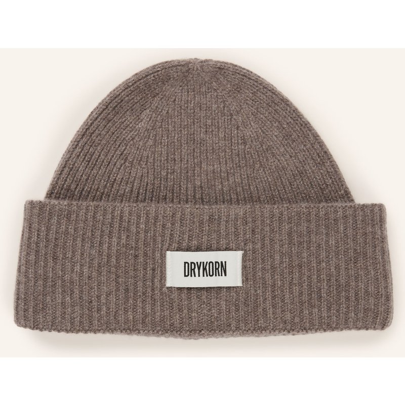 Drykorn Cashmere-Mütze Moah braun