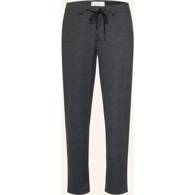 Brax Jerseyhose Phil Im Jogging-Stil Tapered Fit grau