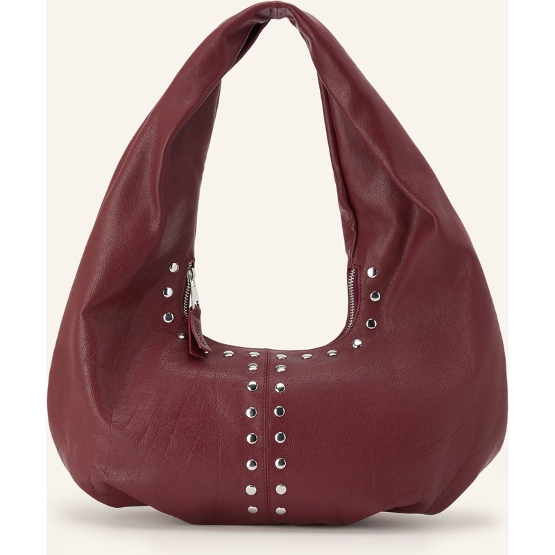 Núnoo Schultertasche Alma Small Mit Nieten rot