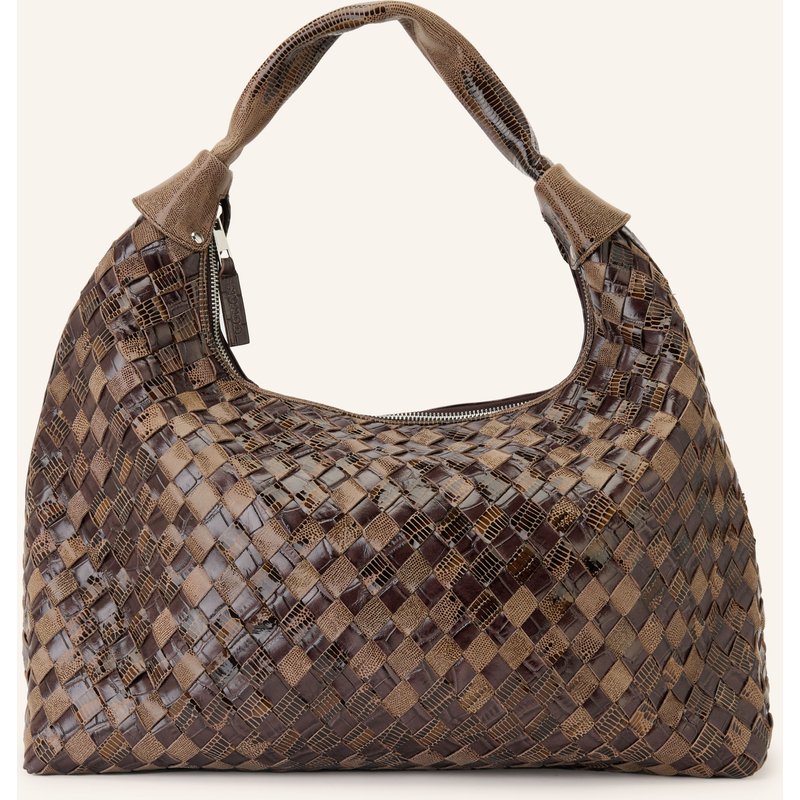 Núnoo Schultertasche Dandy Large braun