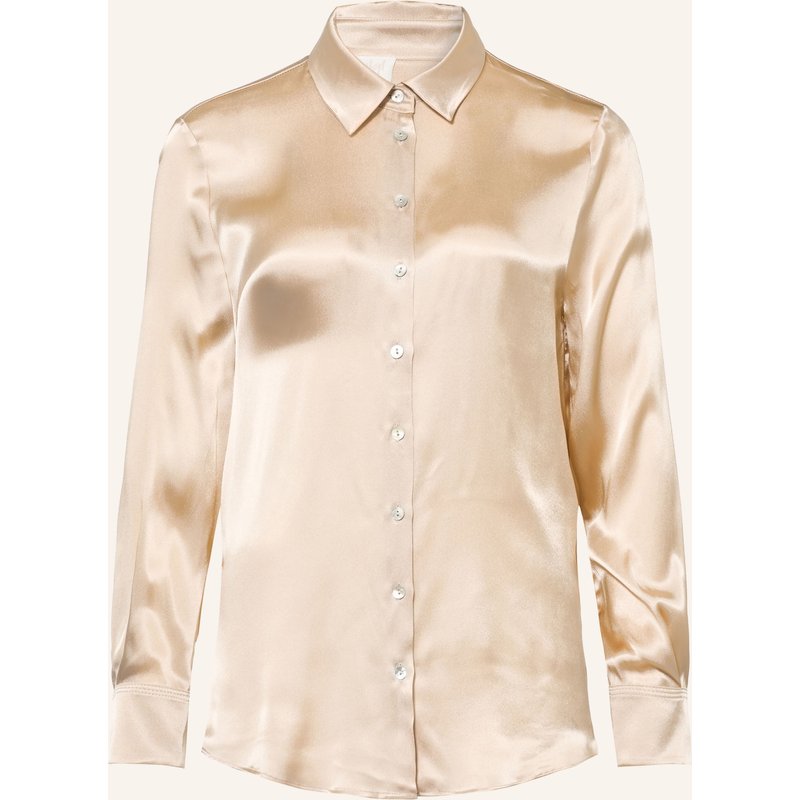Marella Hemdbluse Mllalfio Aus Satin gold