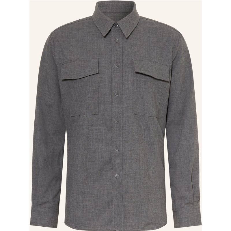 Ami Paris Hemd Comfort Fit grau