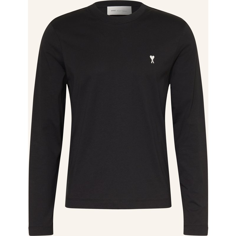 Ami Paris Longsleeve schwarz