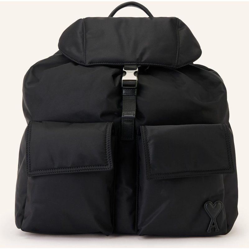 Ami Paris Rucksack schwarz