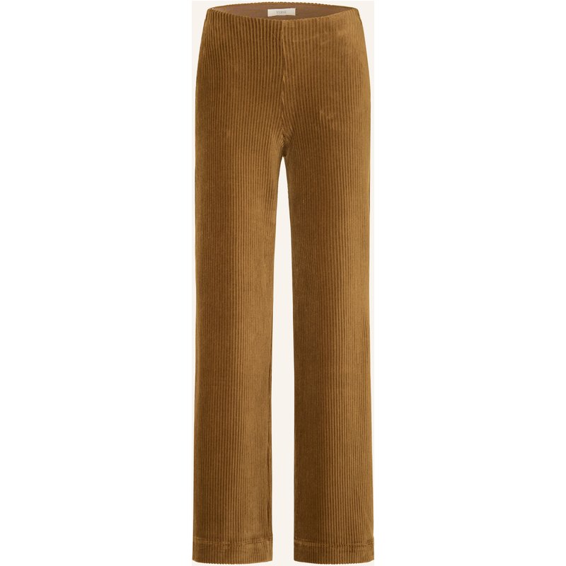 Yerse Cordhose Dobras braun