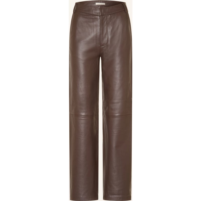 Yerse Lederhose Bimba braun