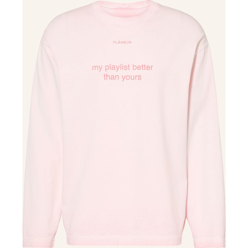 Flâneur Longsleeve Playlist pink