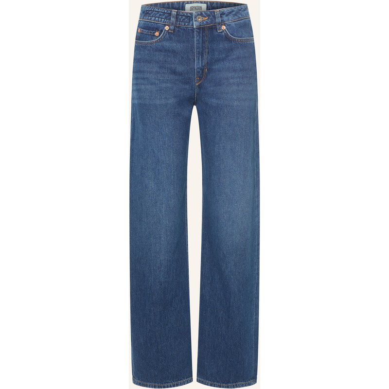 Drykorn Wide Leg Jeans Medley blau