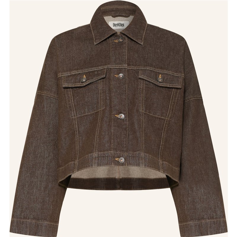 Drykorn Jeansjacke Holbrooks braun
