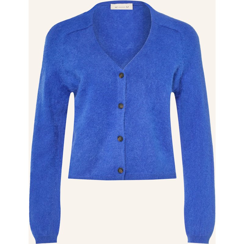 Mm By Max Mara Strickjacke Fosco Mit Cashmere blau