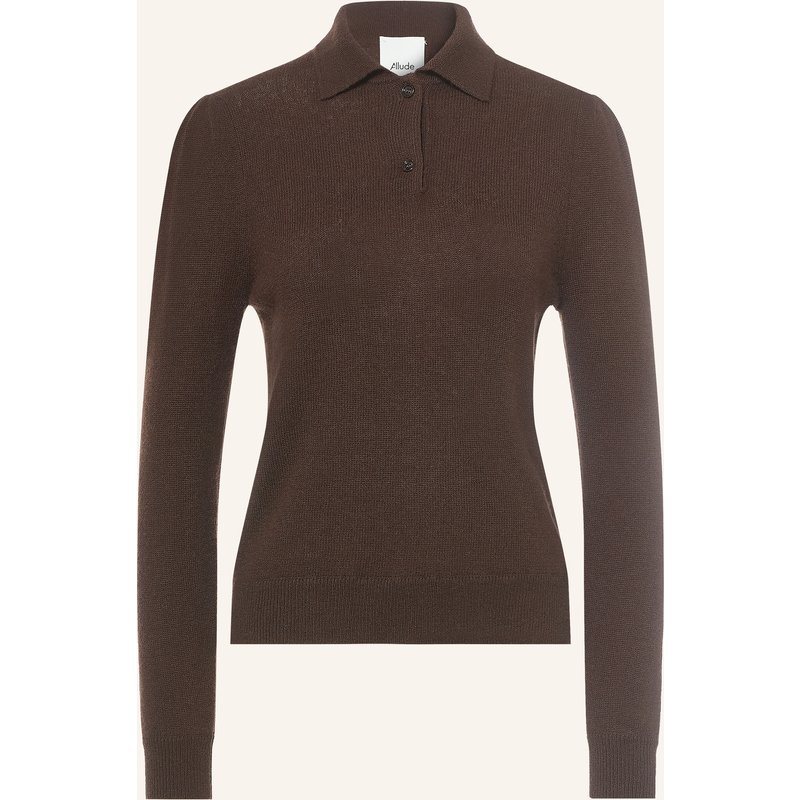 Allude Cashmere-Pullover braun