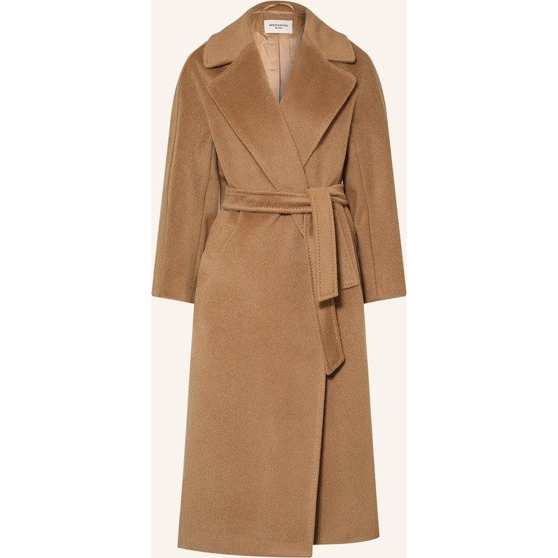 Weekend Max Mara Mantel Tempera Im Materialmix braun