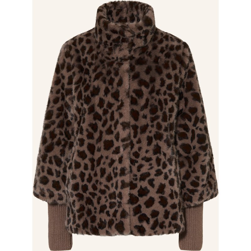 Betty Barclay Kunstfell-Jacke braun