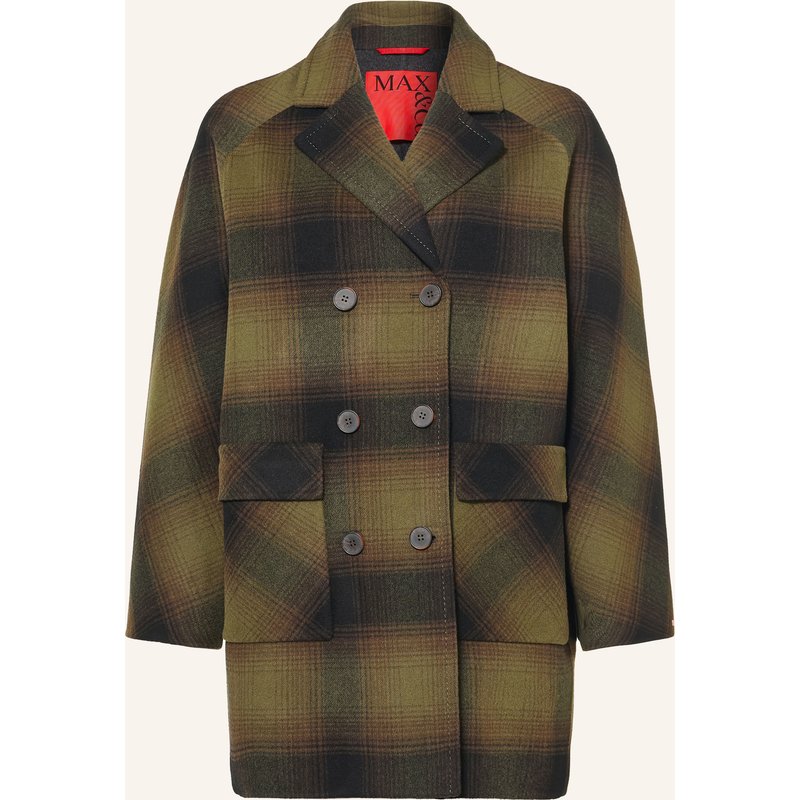 Max & Co. Wollmantel Giuria gruen