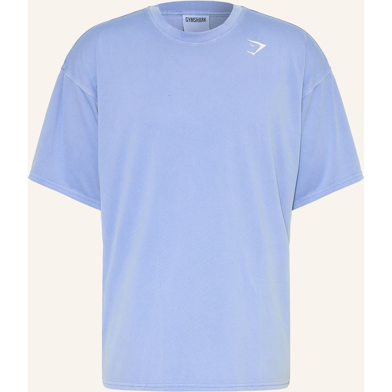 Gymshark Funktionsshirt Washed Pastels blau