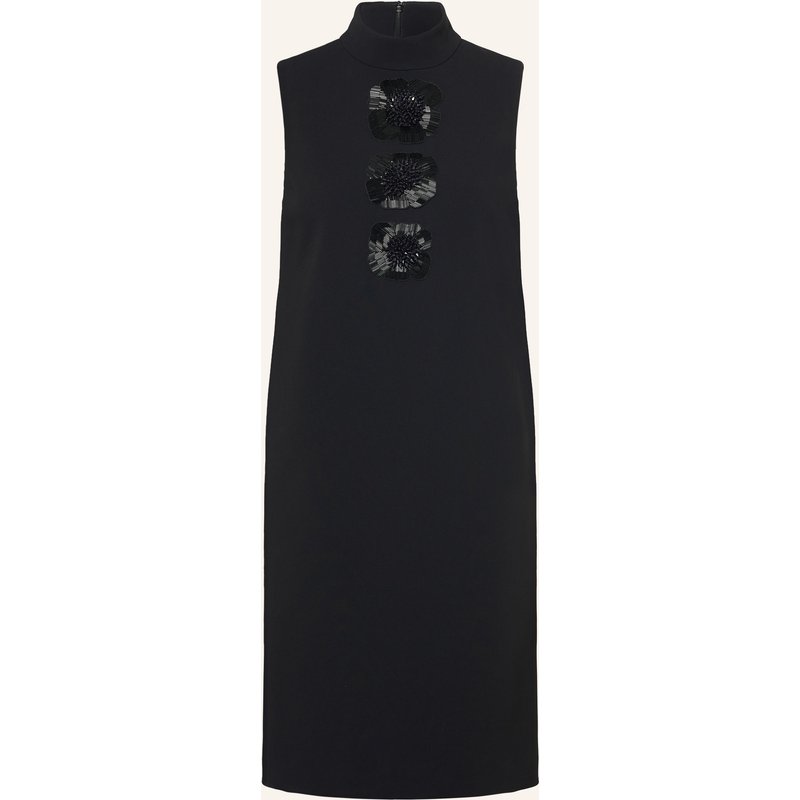 Max Mara Studio Cocktailkleid Bacino Mit Schmucksteinen schwarz