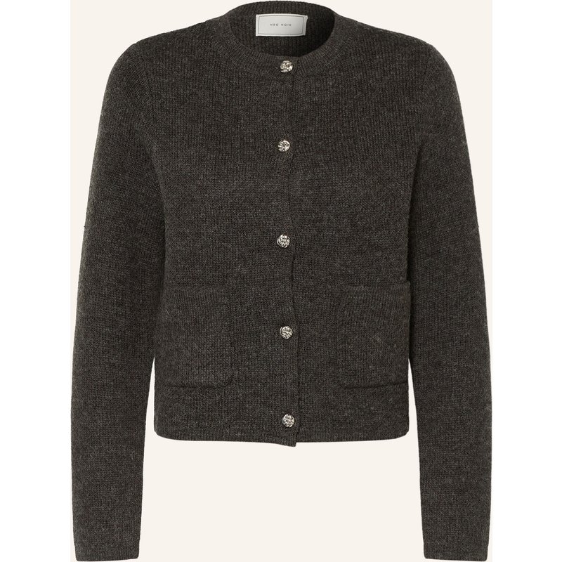 Neo Noir Strickjacke Elbie grau