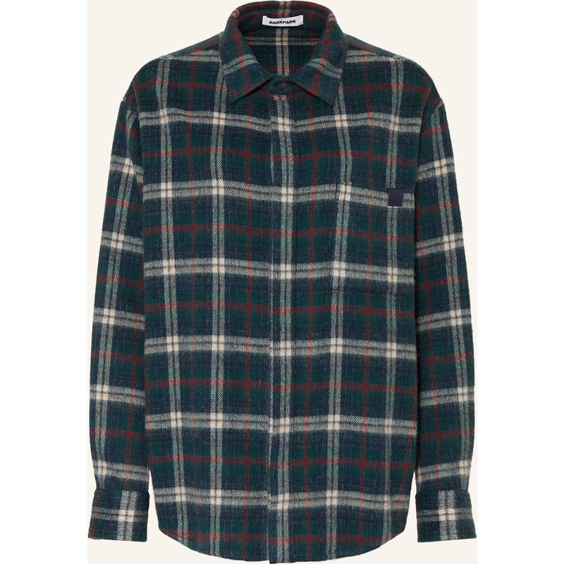 Darkpark Hemdbluse Ethan Aus Flanell gruen
