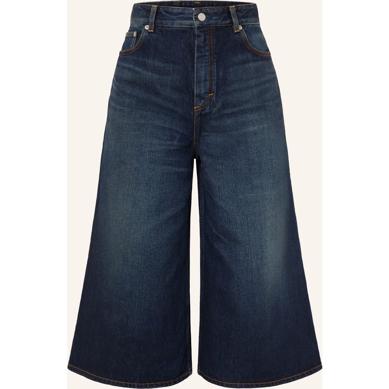 Alaïa 3/4-Jeans Palazzo blau