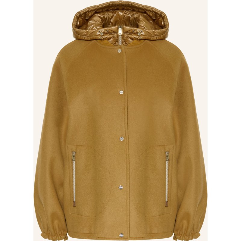 Herno Blouson Mit Herausnehmbarer Blende braun