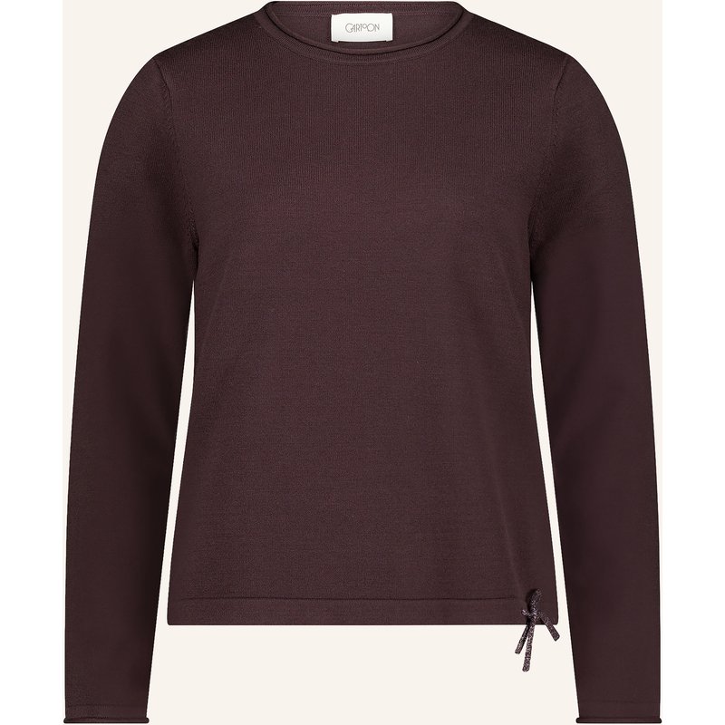 Cartoon Pullover braun