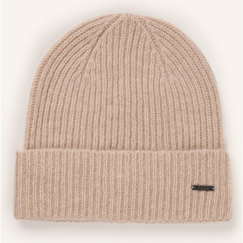 Joop! Cashmere-Mütze Fenol beige