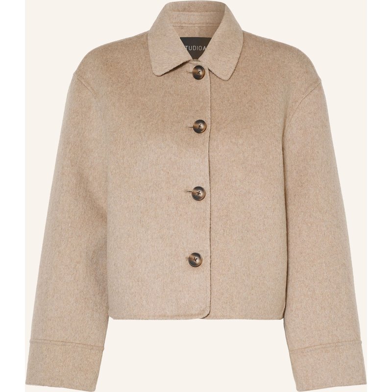 Studio Ar Kastenjacke Nicolina beige